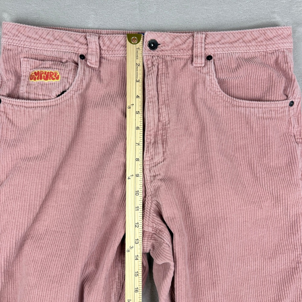 Empyre Corduroy Relaxed Skate Pants Men 34 (Fit 37x28) Dusty Pink Baggy Y2K - Picture 8 of 13